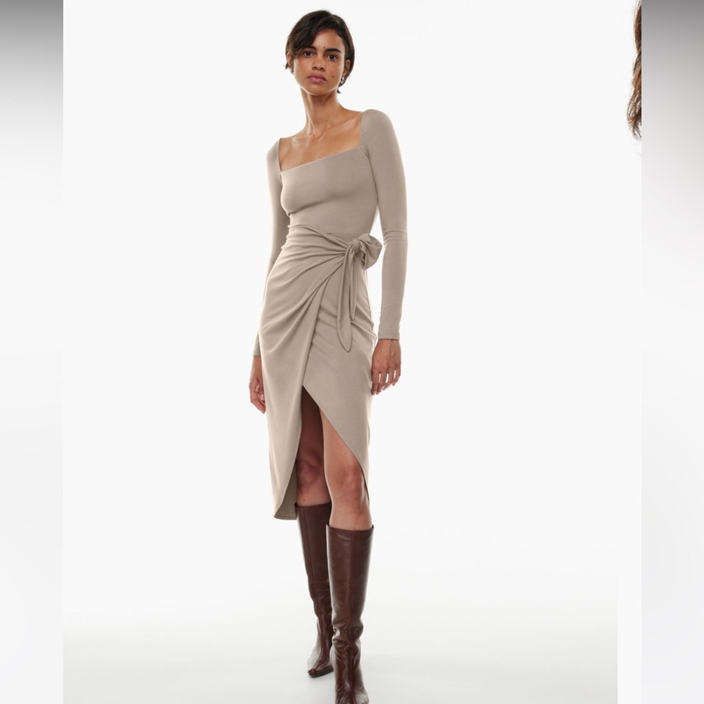 Aritizia Saturn long sleeve midi dress